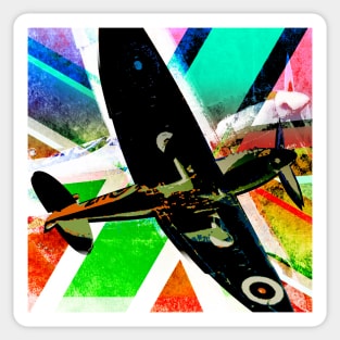 SUPERMARINE SPITFIRE - BEST WARPLANE EVER Sticker